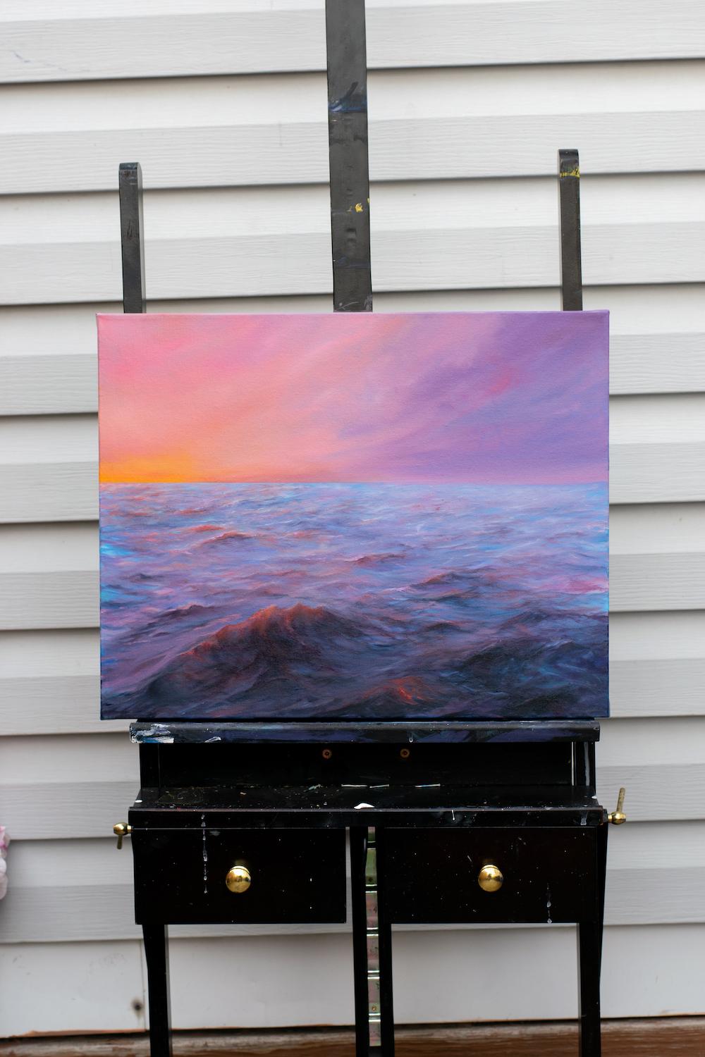 davis oil painting