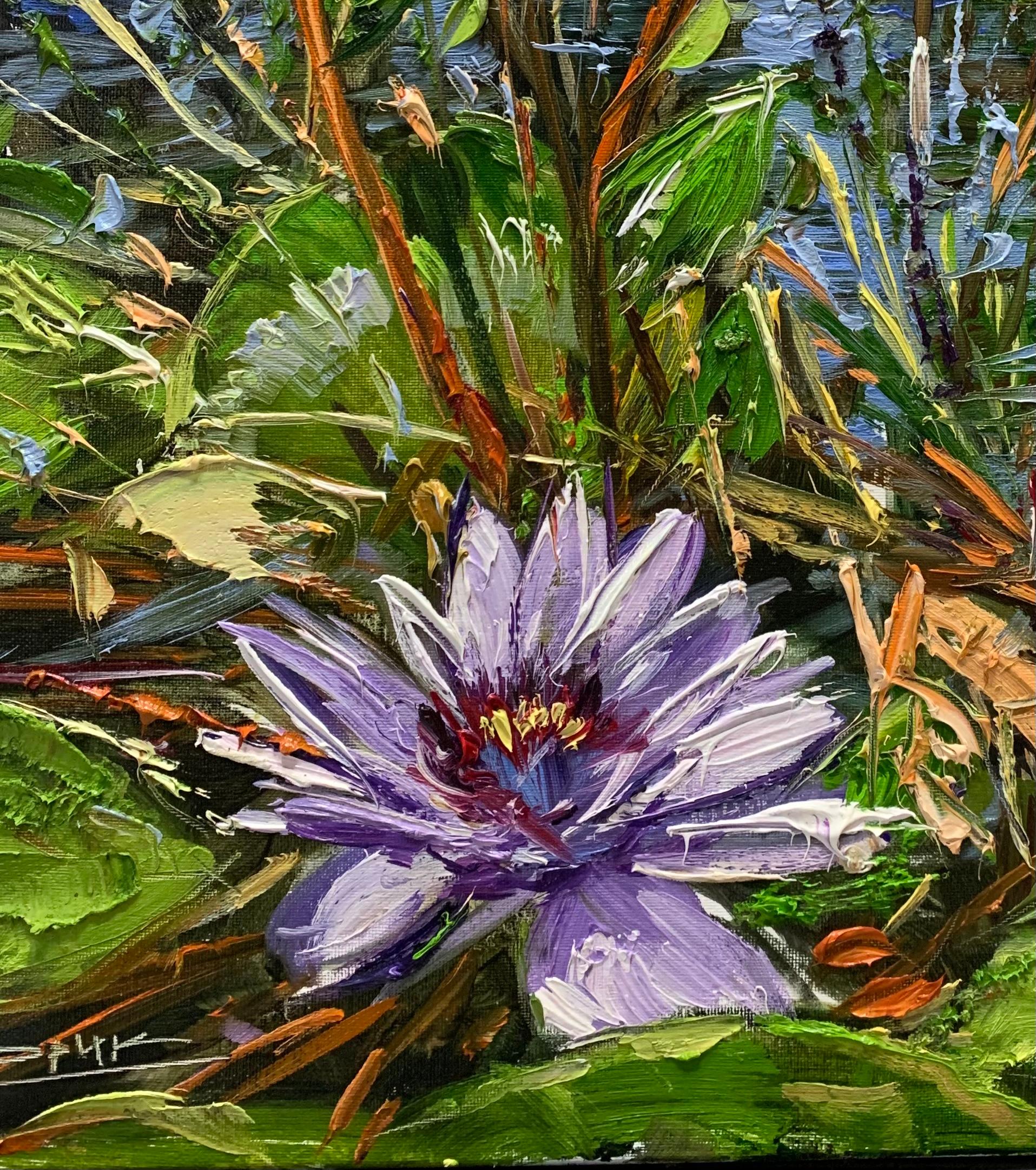 egyptian violet flower