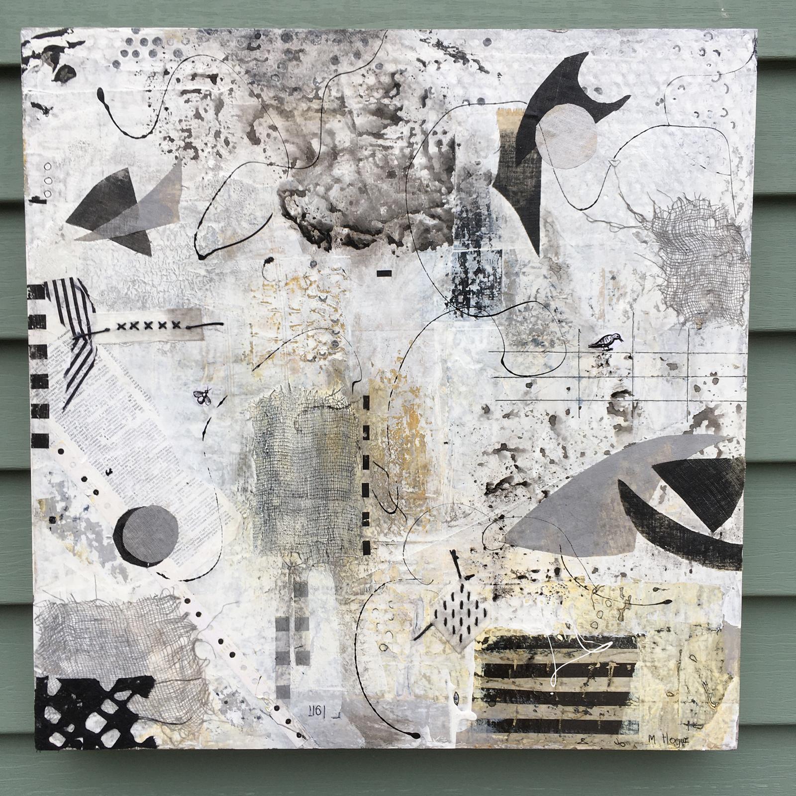 Winter Solstice II, Abstraktes Gemälde im Angebot 1
