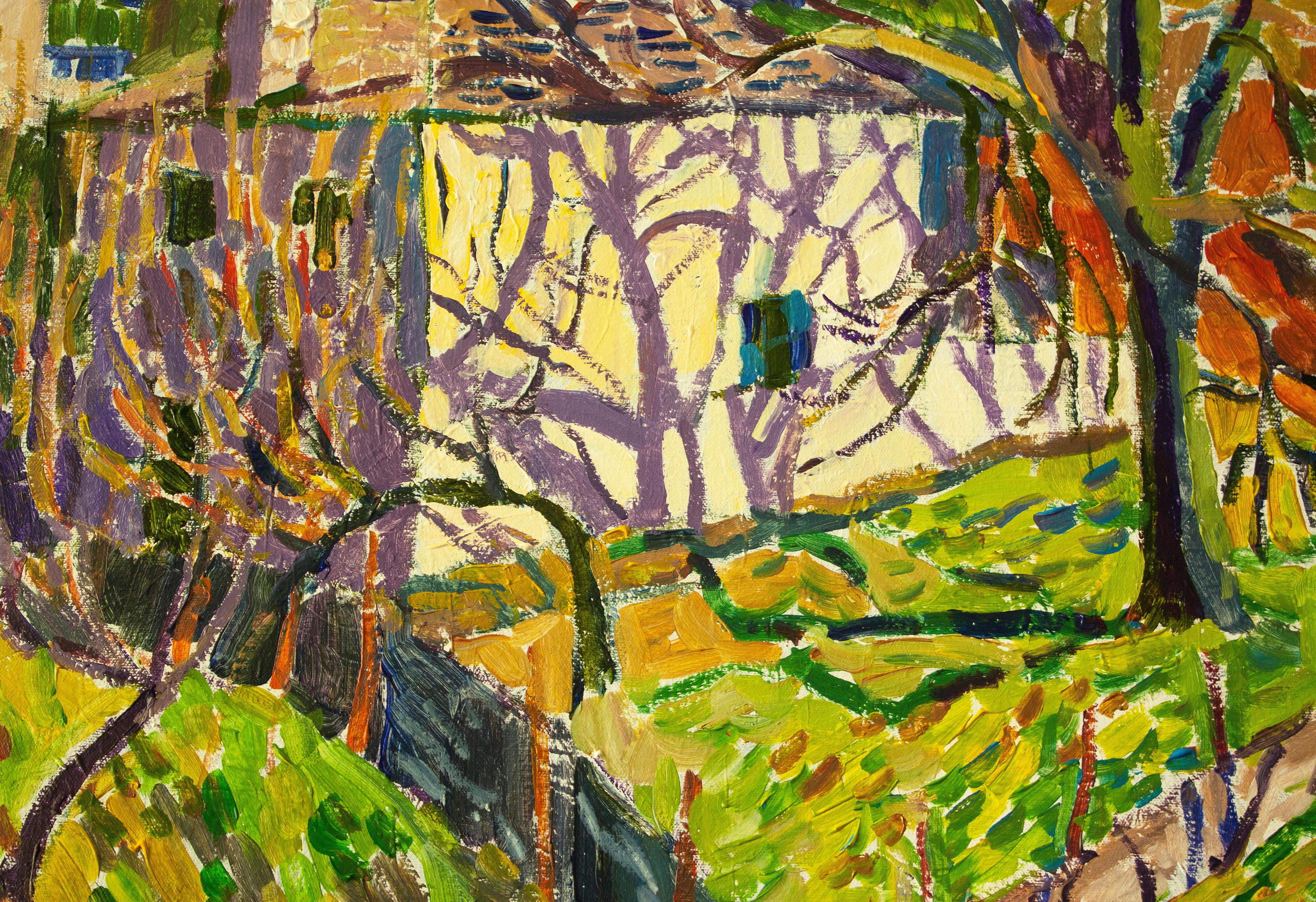 House with Hip Roof (Hôte avec sabot), peinture originale 1