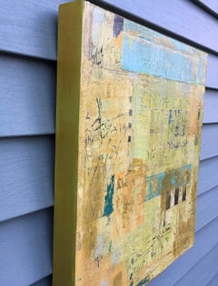 First Caressing Breeze of Spring, Abstract Painting