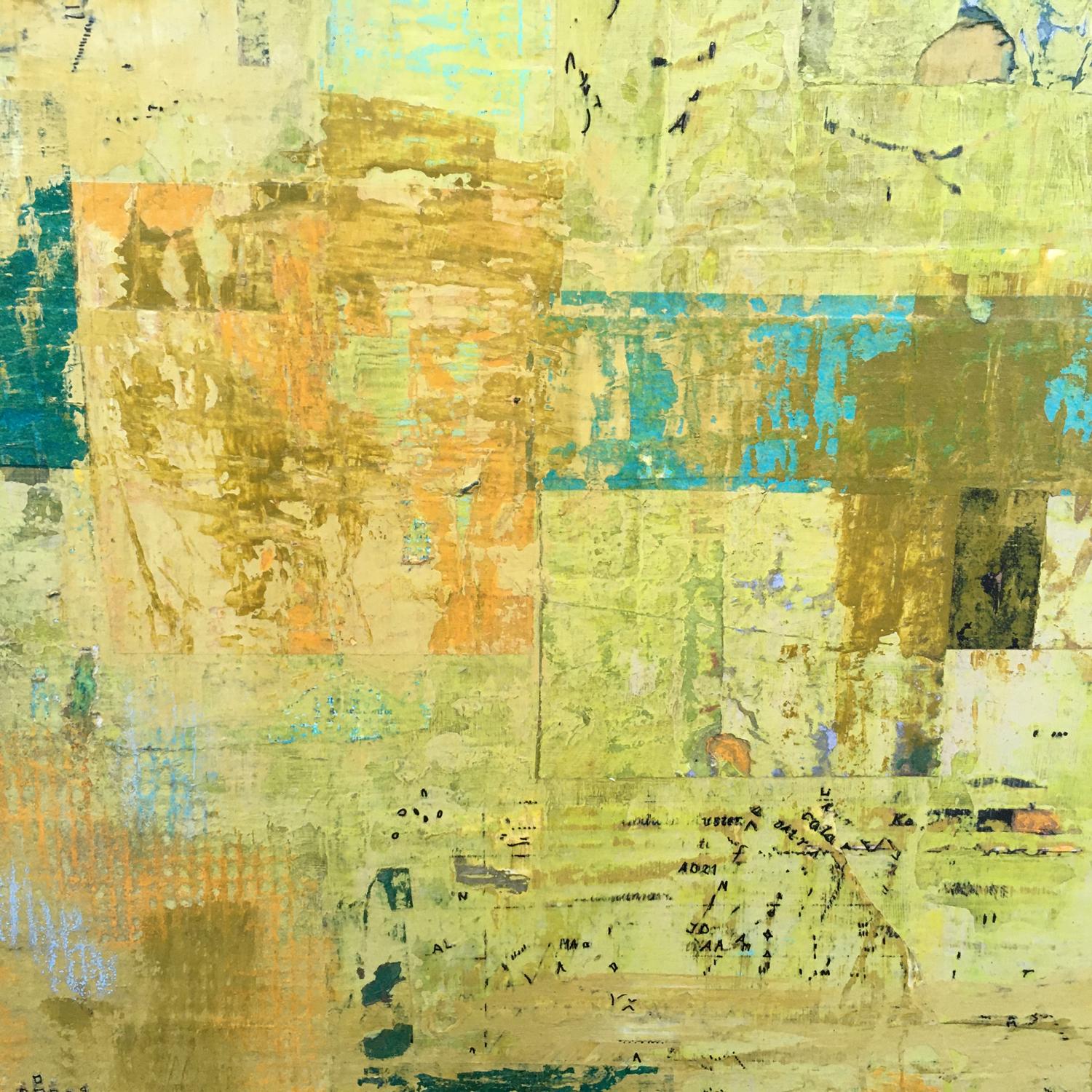First Caressing Breeze of Spring, Abstraktes Gemälde im Angebot 2