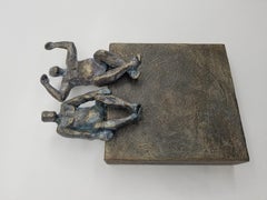 Harmony Couple on Bronze 1, Original Painting
