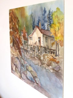 Cabin Hideaway, Original Painting