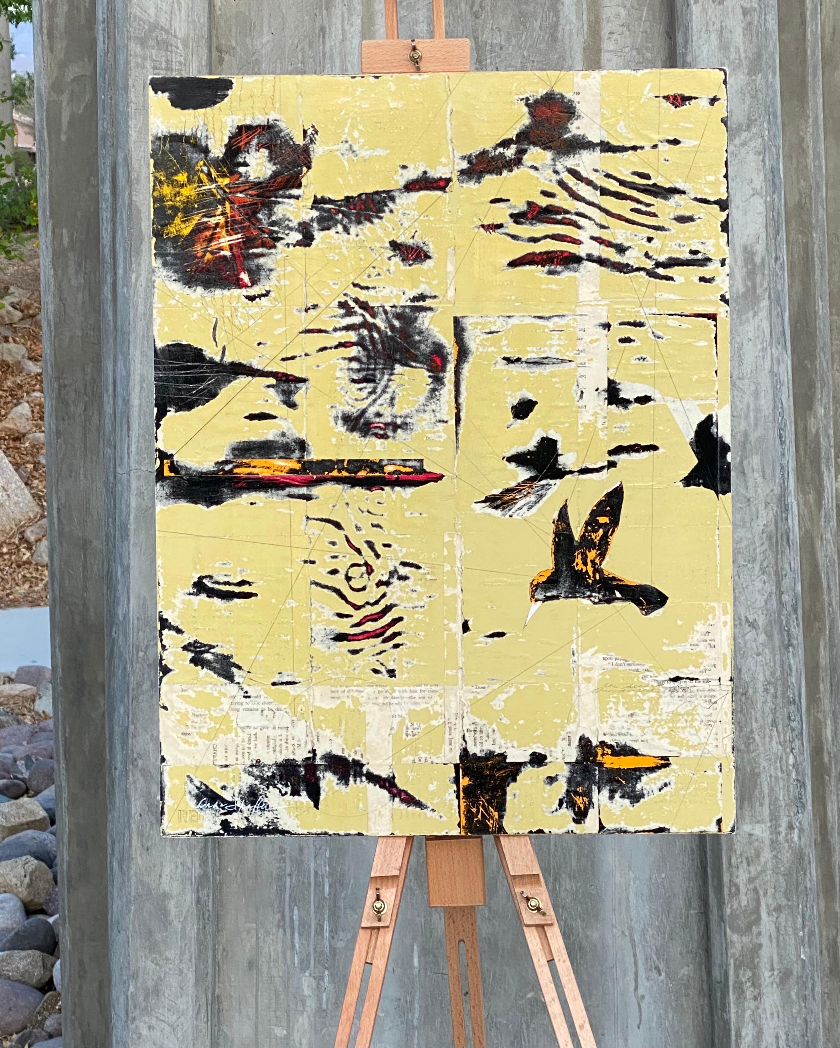 The Desert Found Me, Abstract Painting For Sale 1