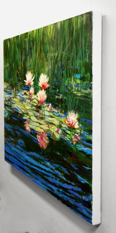 Pink at 7am, Oil Painting