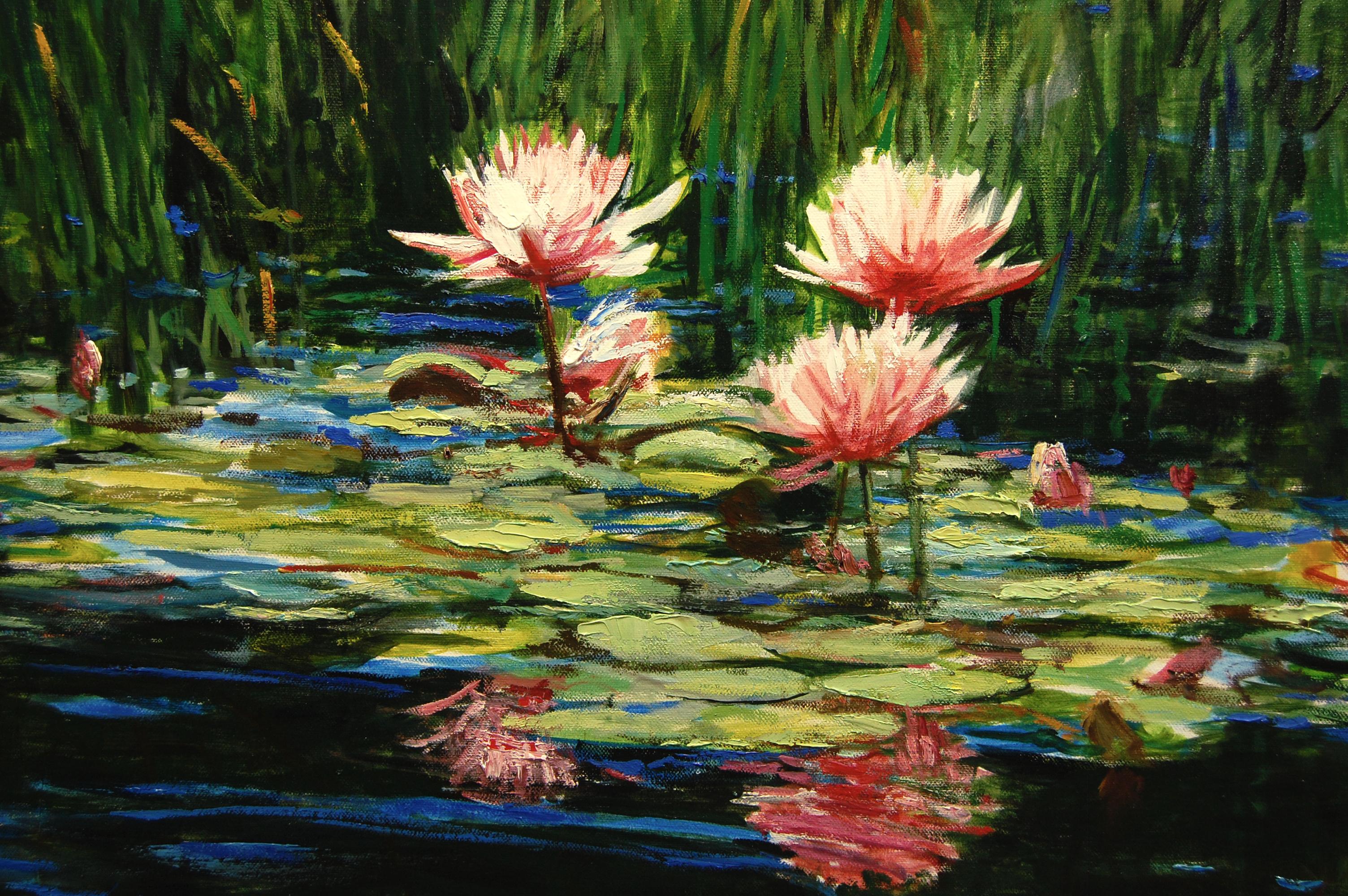Pink at 7am, Oil Painting For Sale 1