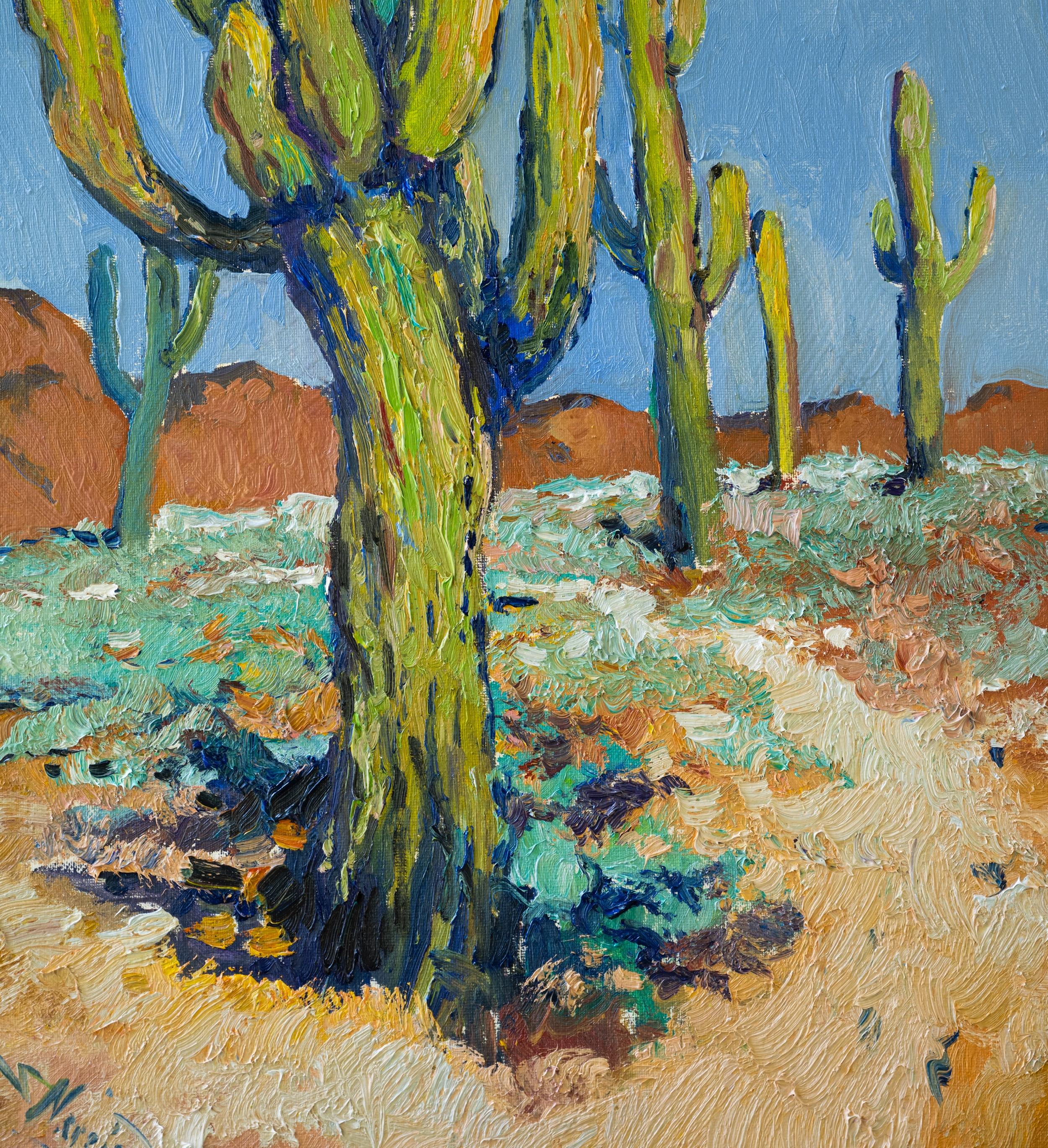 paintings of cactus