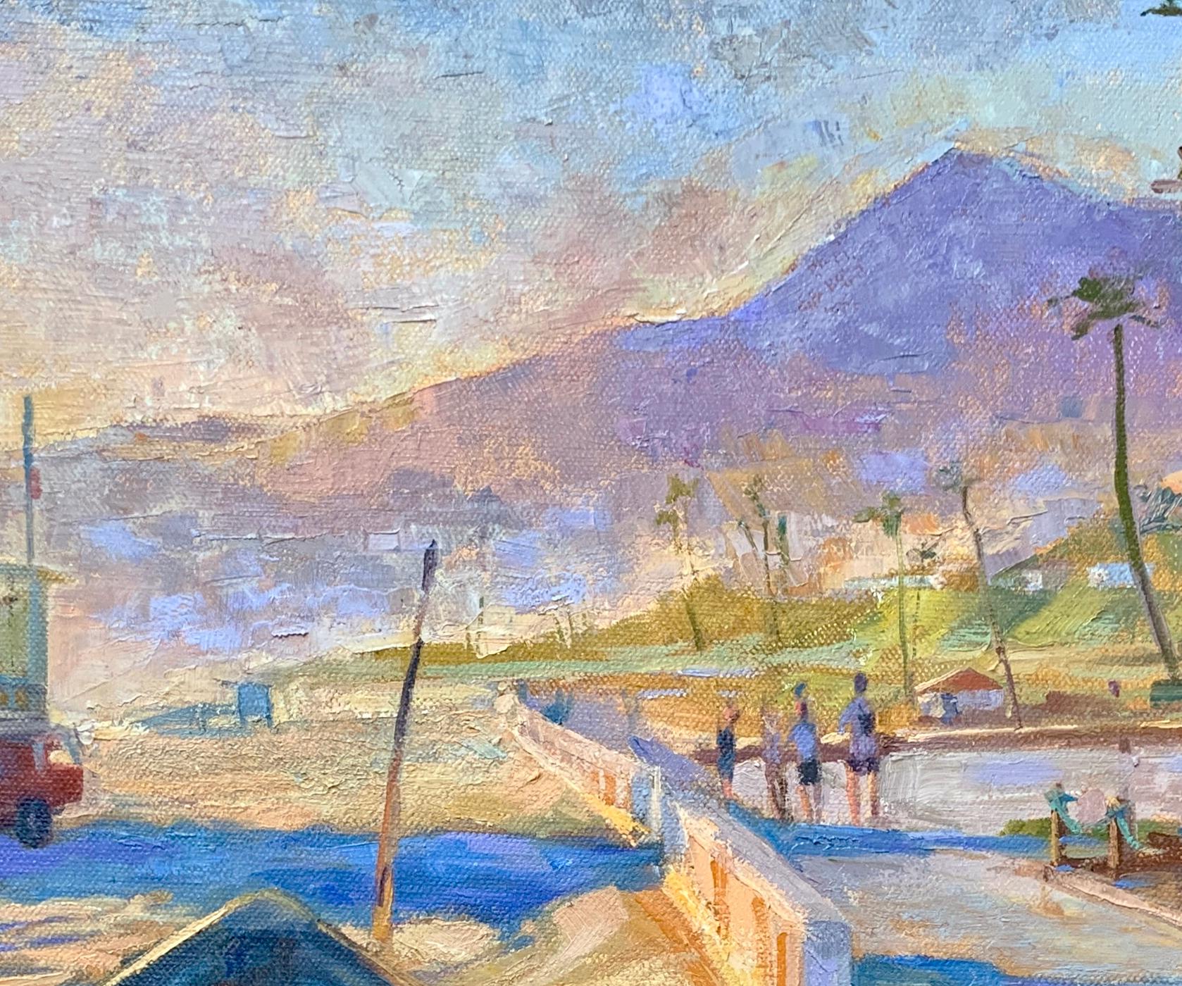 Zuma Beach, Oil Painting 1