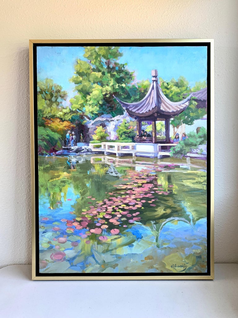Elo Wobig Chinese Feast, Oil Painting For Sale at 1stDibs