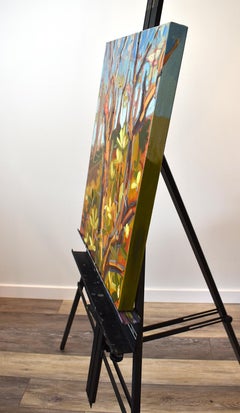 Tierras altas de Laurel, Pintura al óleo