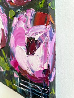 Summer Peonies, Oil Painting