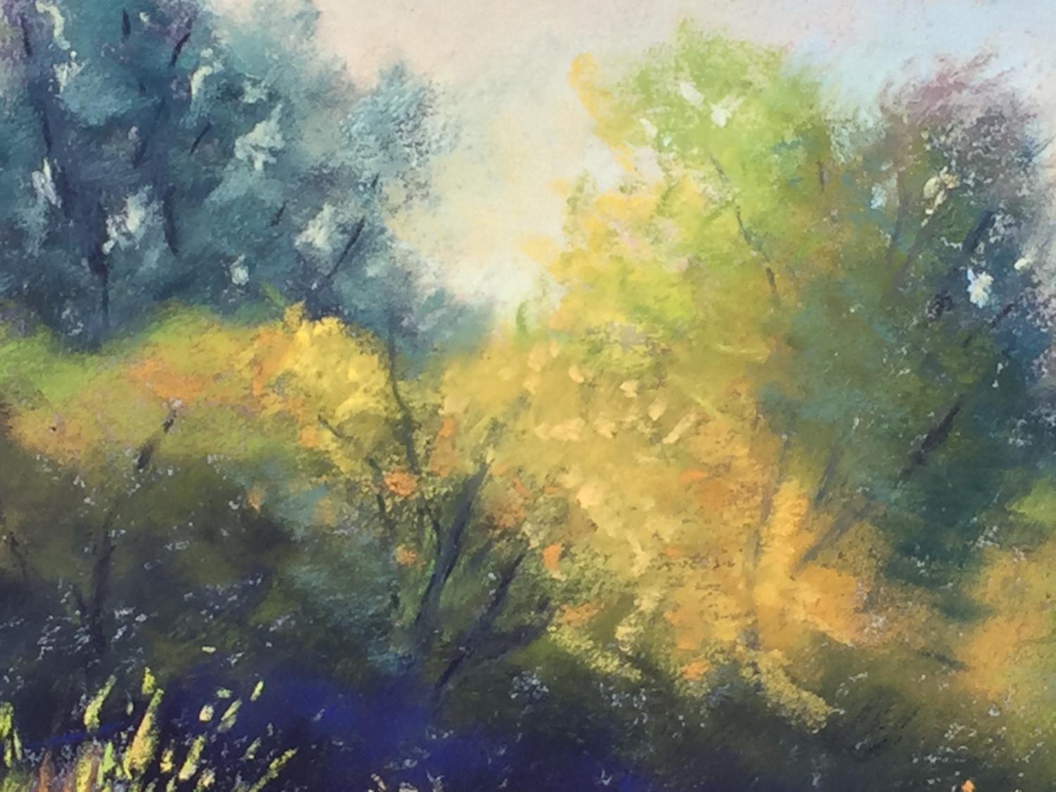 Peinture originale « It's a Sunny Day » en vente 1