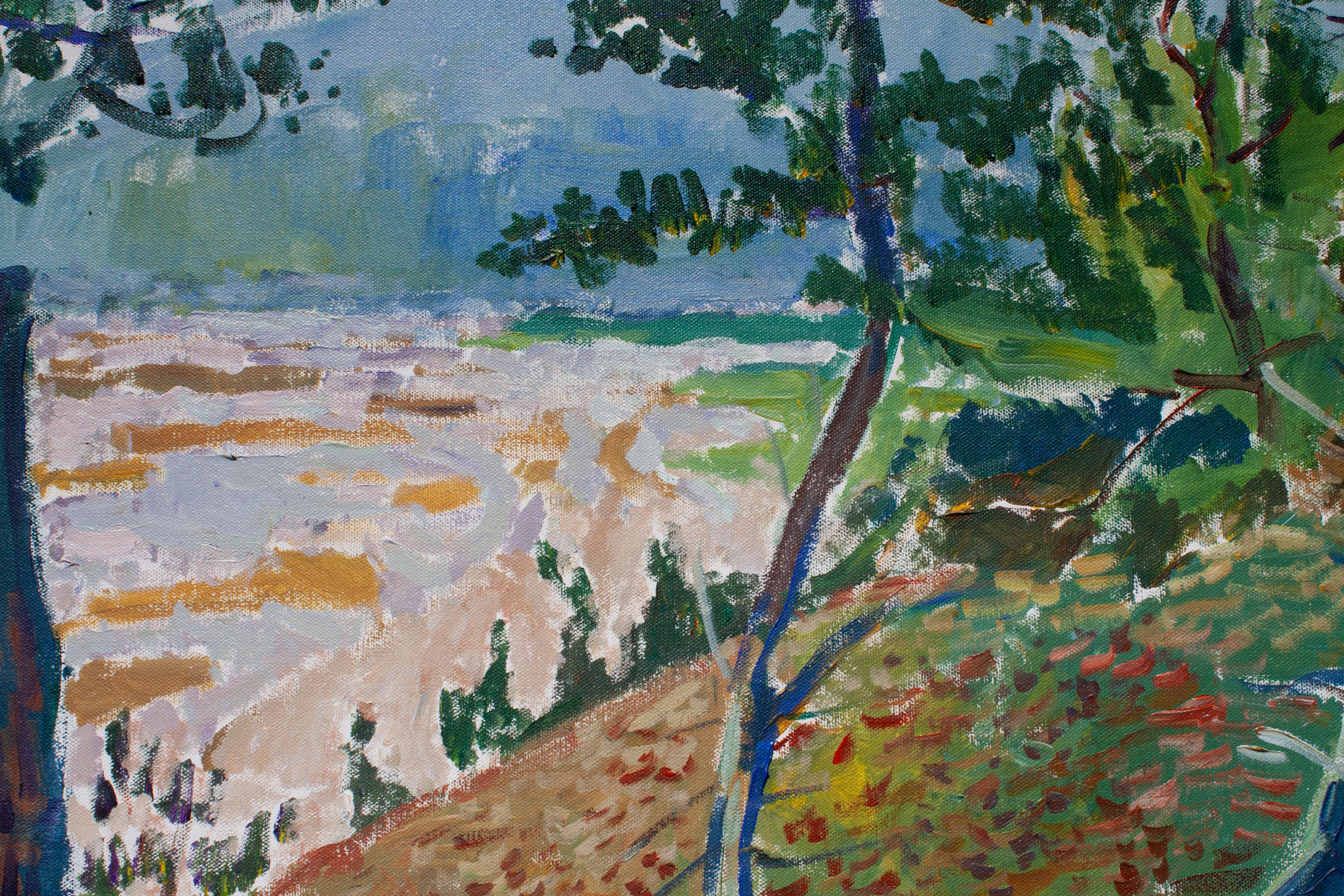 Island Trail, Original Painting 1