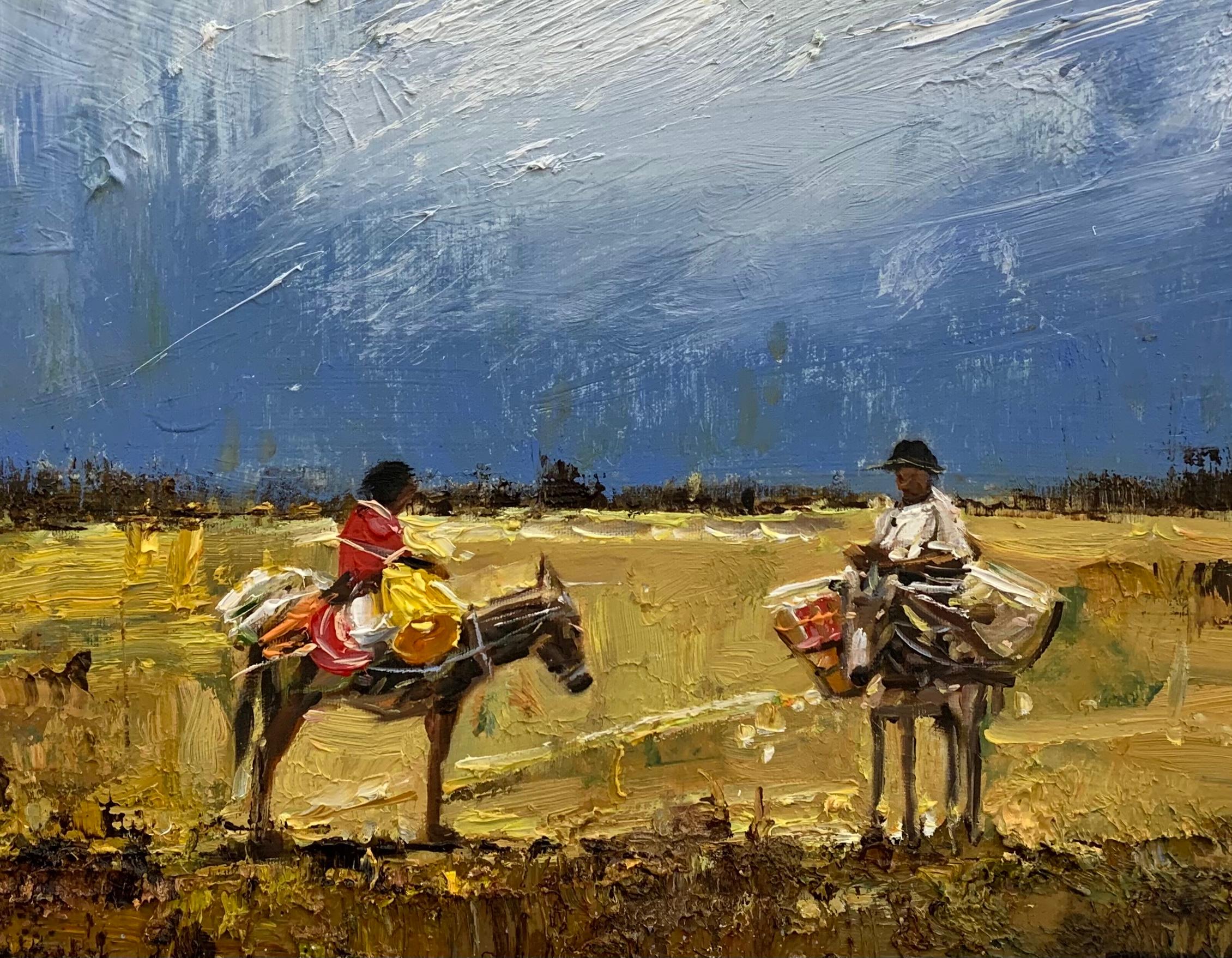 Meeting in the desert , Oil Painting 1