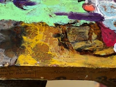 Table avec iris, peinture originale