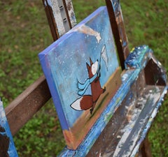 Acchiappastelle, dipinto originale