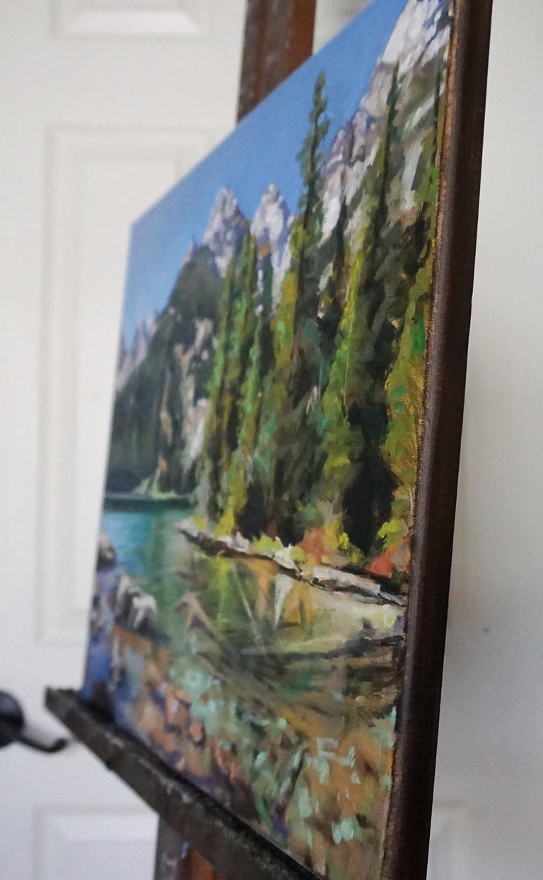Jonelle Summerfield - Hidden Lake, Oil Painting For Sale at 1stDibs ...