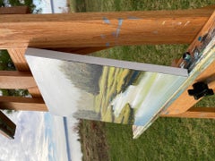 Amongst the Ever Greens, Oil Painting