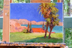 Landscape from Malibu, Oil Painting