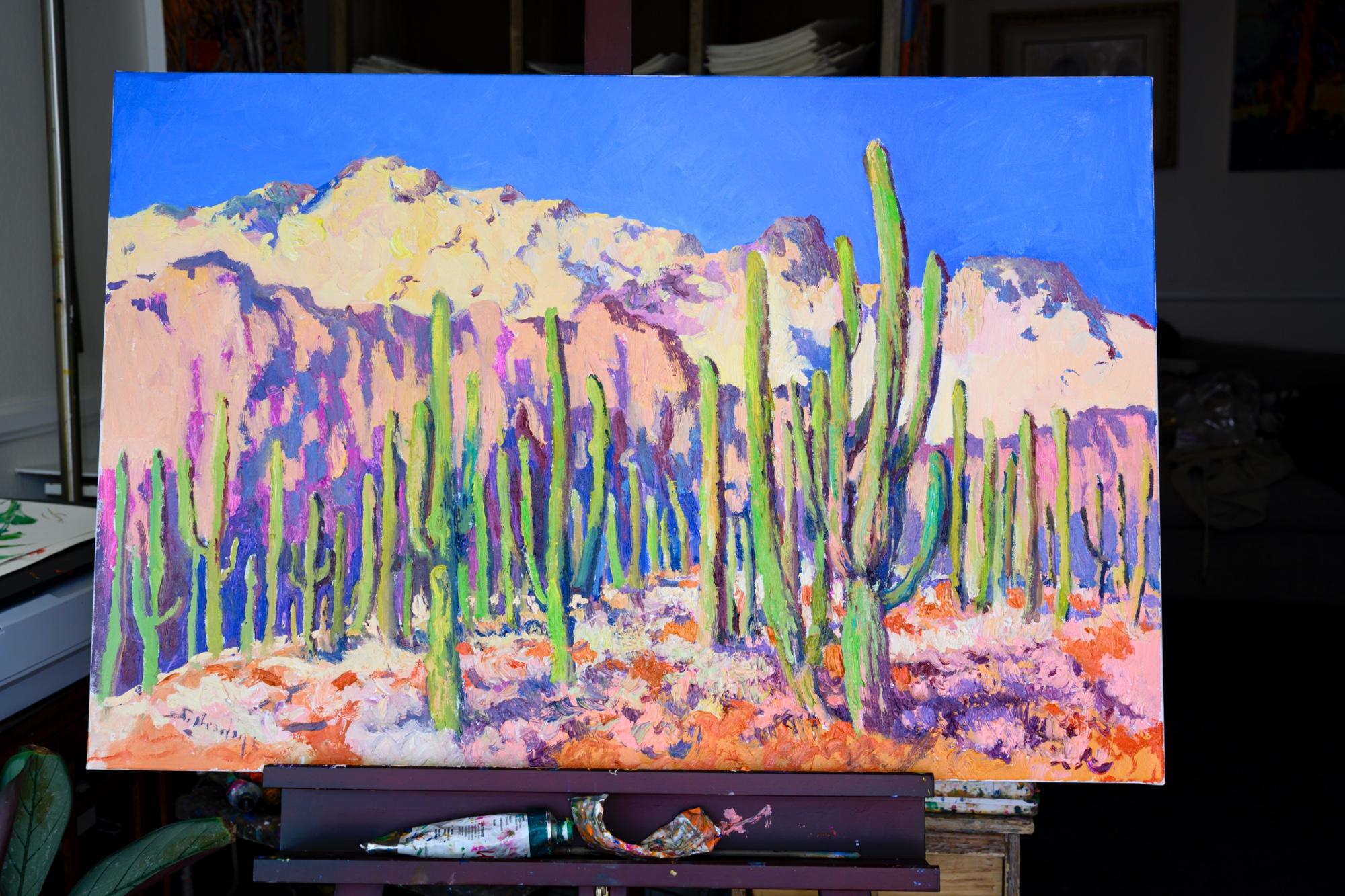 saguaro painting