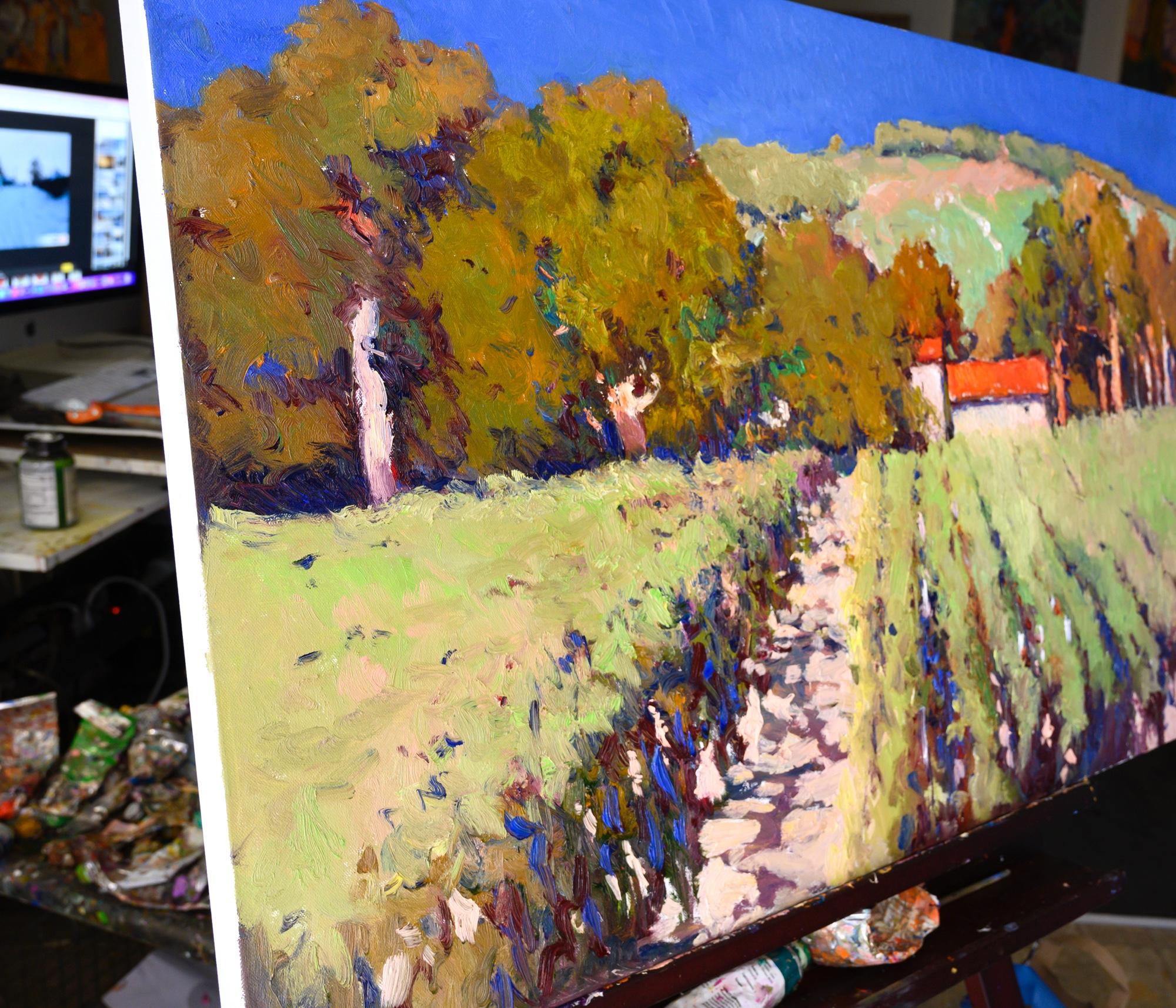 paintings of vineyards