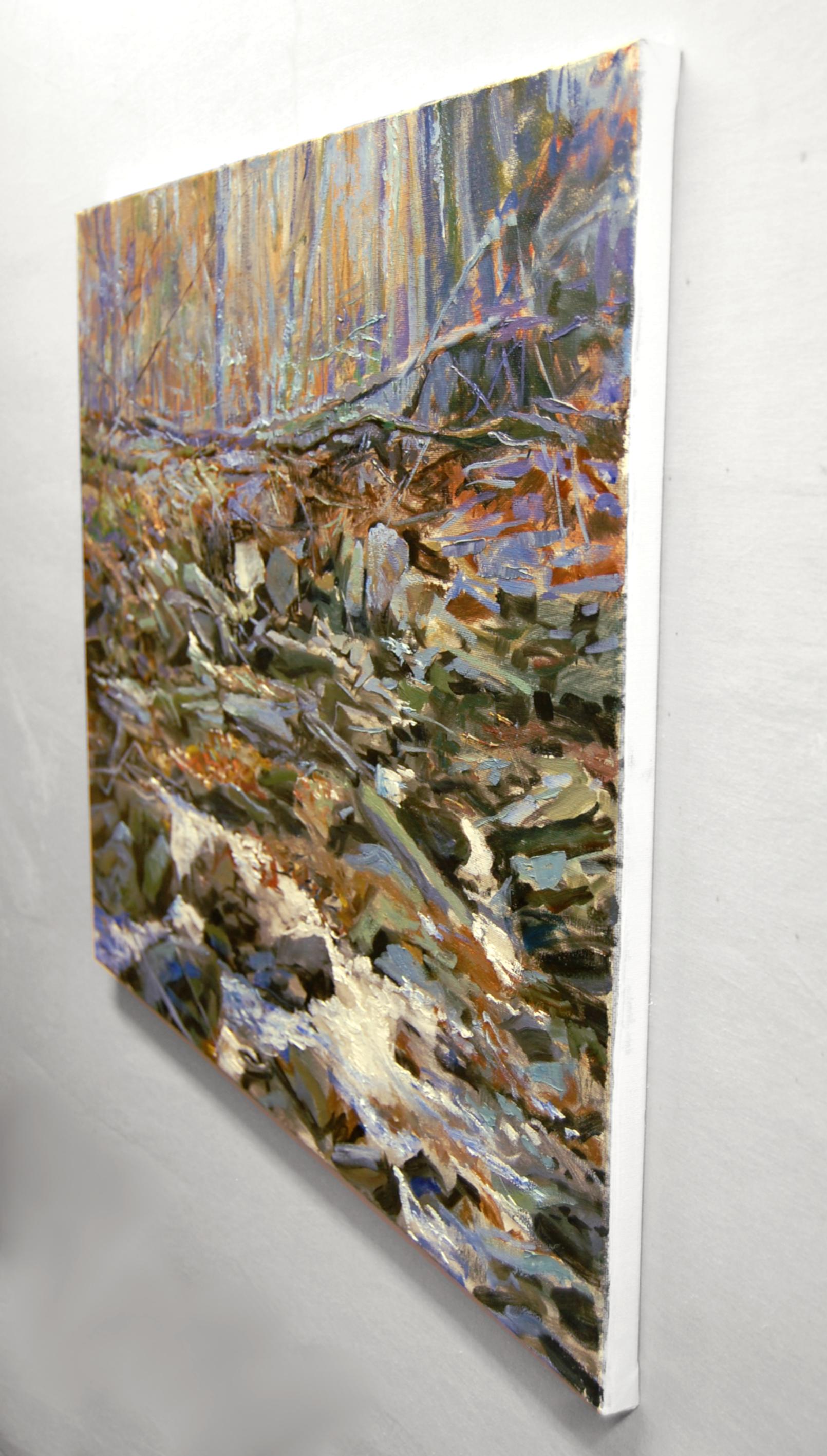 Basalt Moraine, Ölgemälde (Abstrakter Impressionismus), Art, von Onelio Marrero