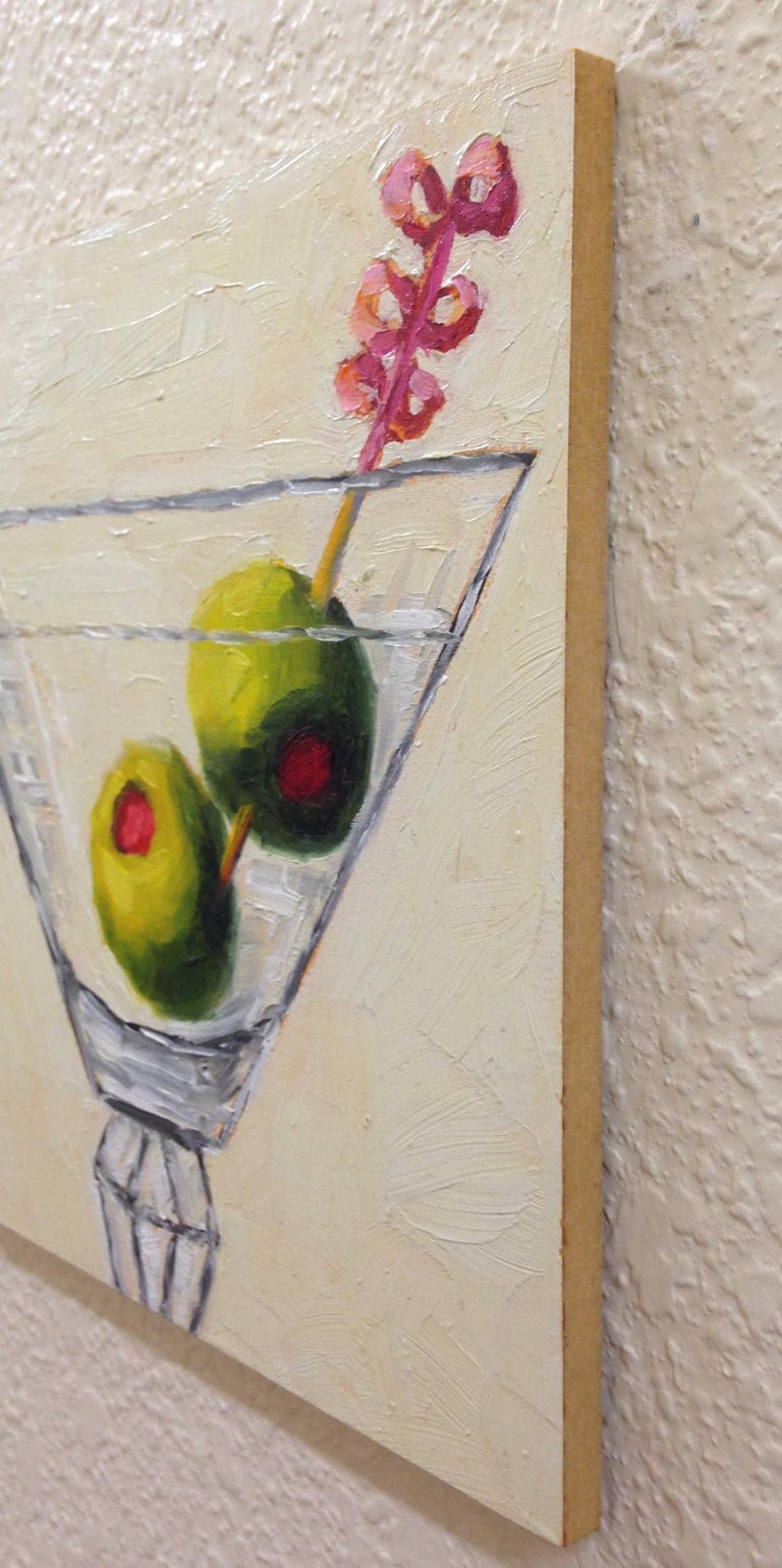 Pat Doherty - Martini, Oil Painting at 1stDibs