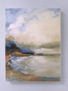 Shore Line Drama, Oil Painting