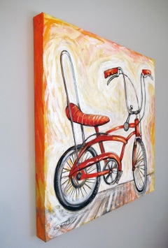 Vintage Bike, Original Painting