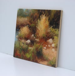 Goldener Glanz, Ölgemälde