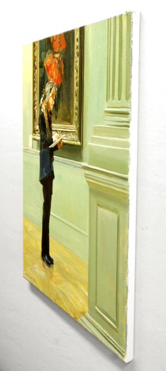 Skizzen in der Barocksammlung, Ölgemälde