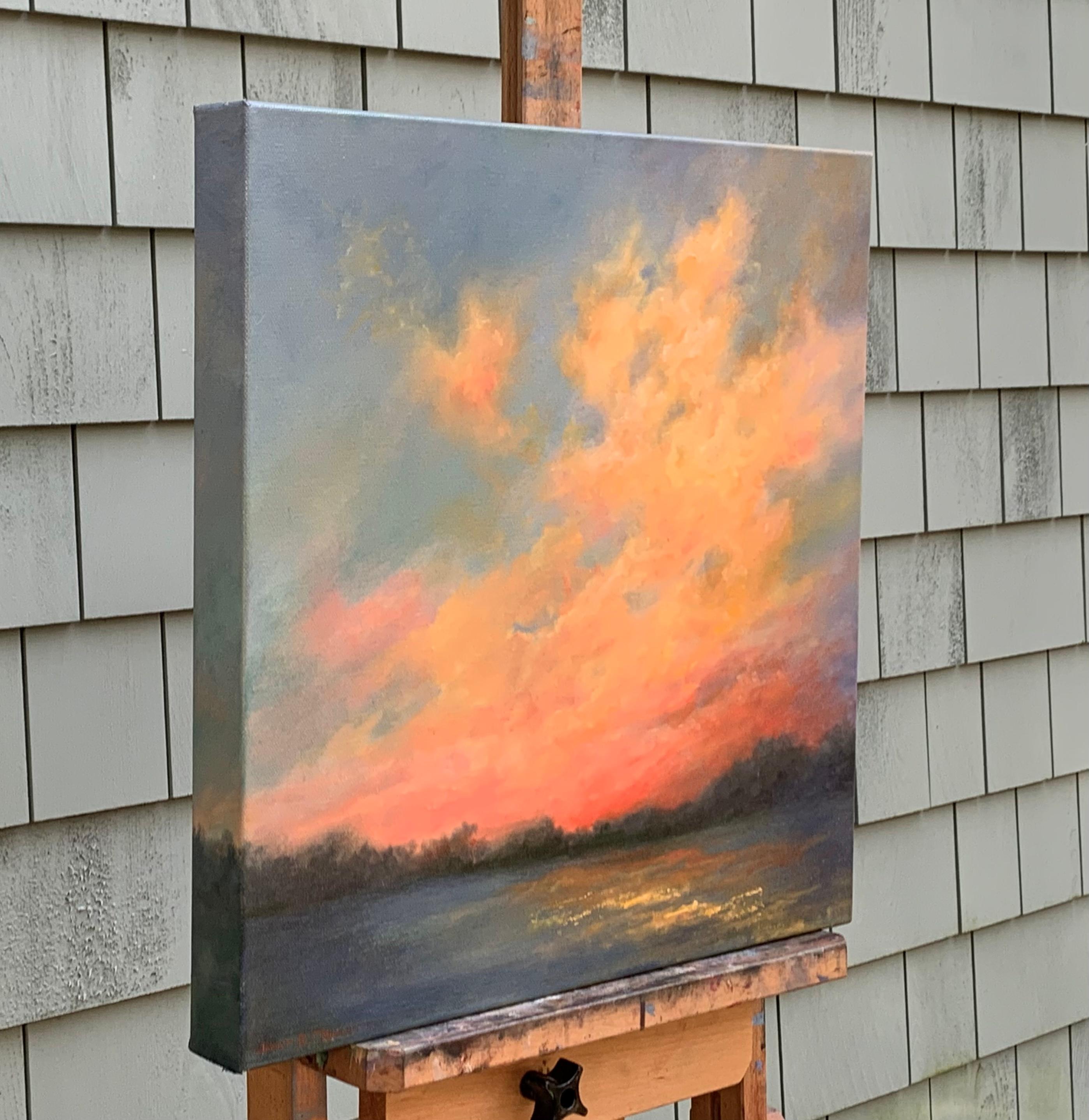 Pasión al atardecer, Pintura al óleo - Painting de Janet Triplett