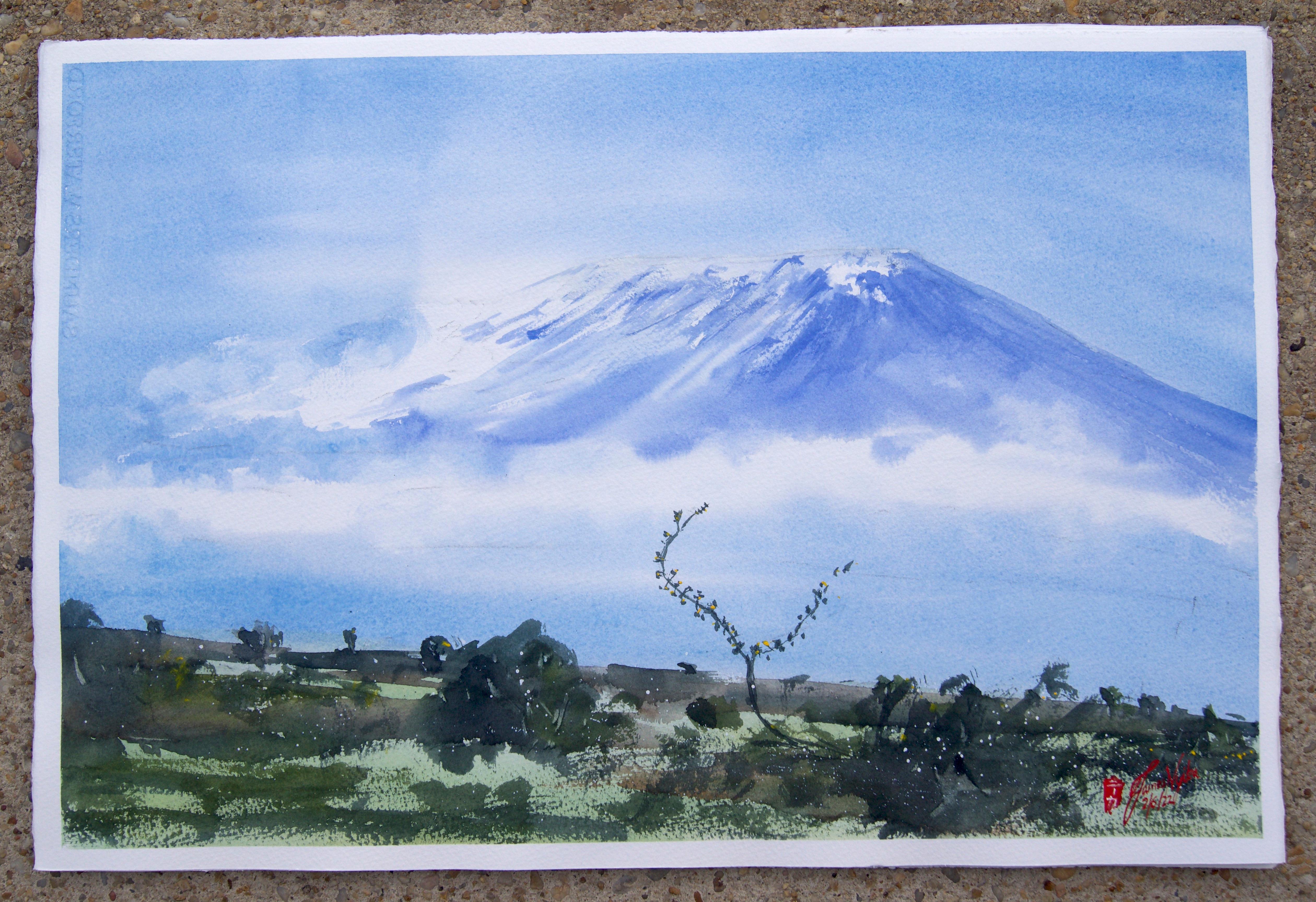 kilimanjaro painting
