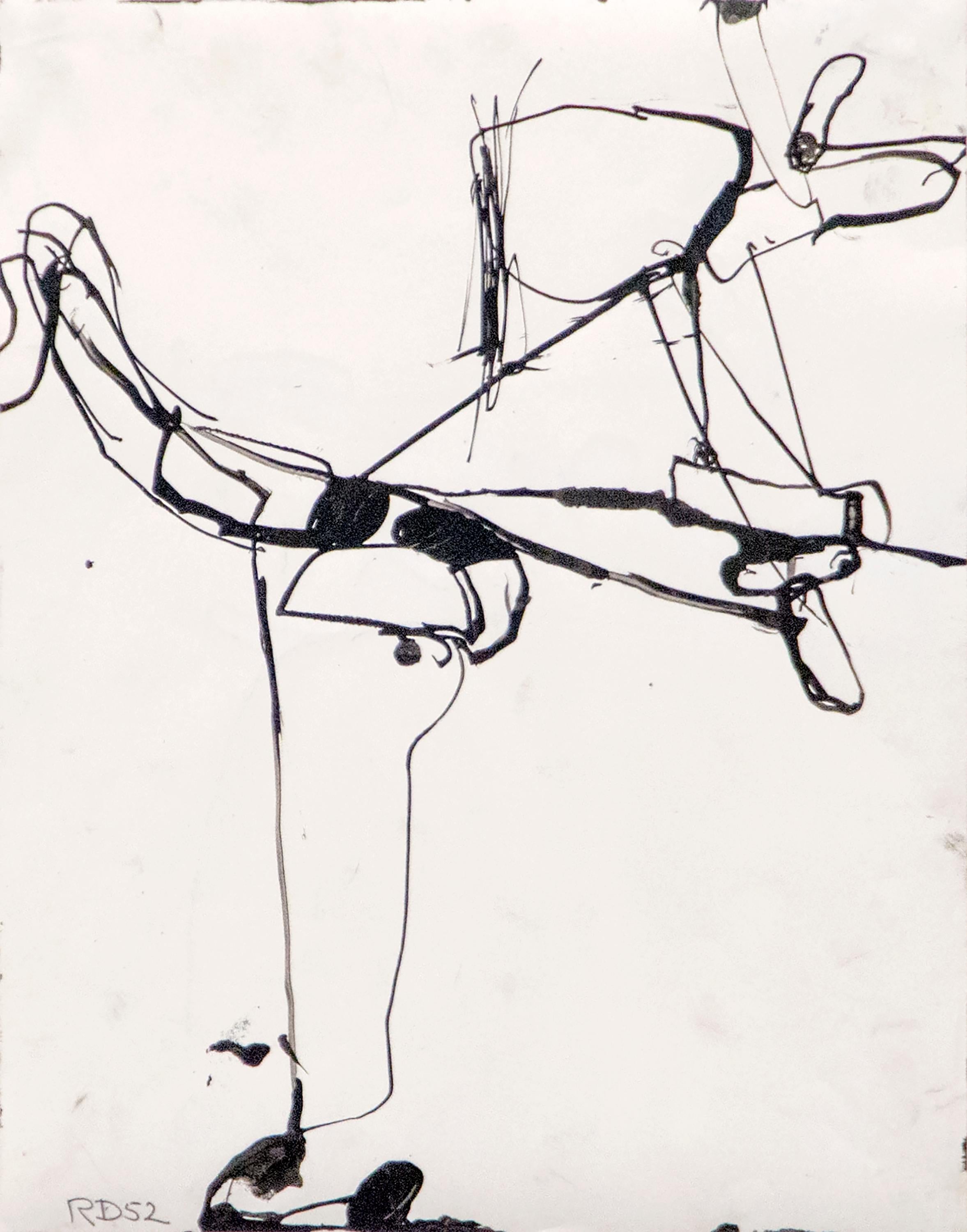 Abstract Drawing Richard Diebenkorn - Sans titre (Série Urbana)