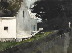 Landscape Drawings and Watercolors
