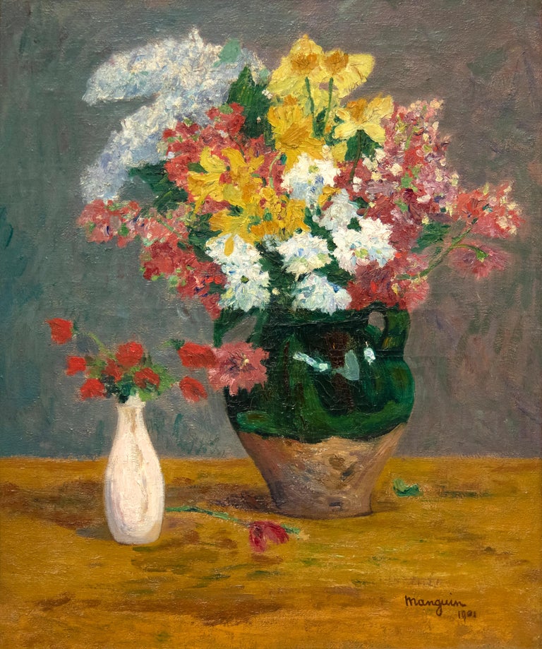 Henri Manguin - Bouquets de fleurs (Bouquet of Flowers) For Sale at 1stDibs