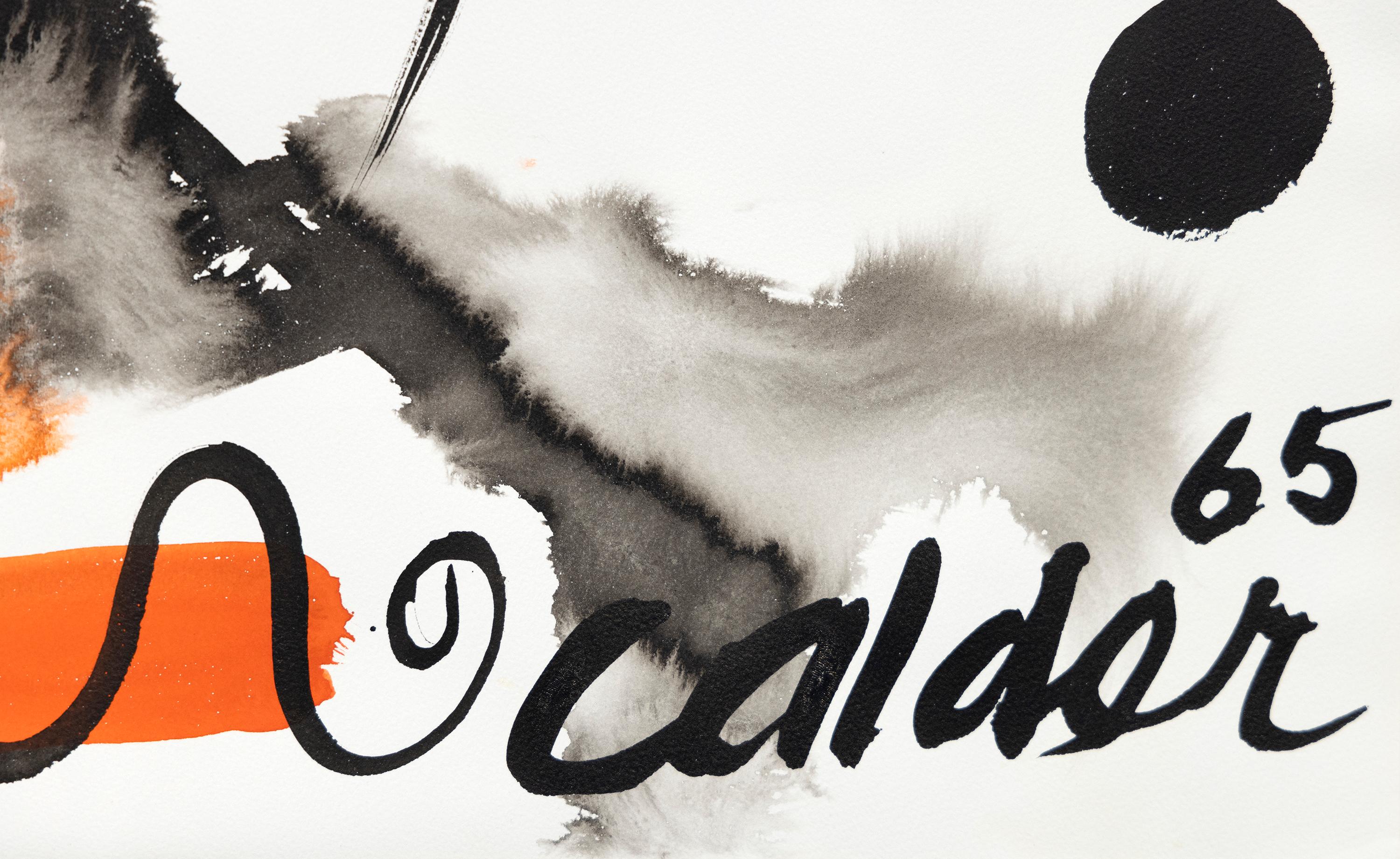 Zwei Kreuze – Art von Alexander Calder