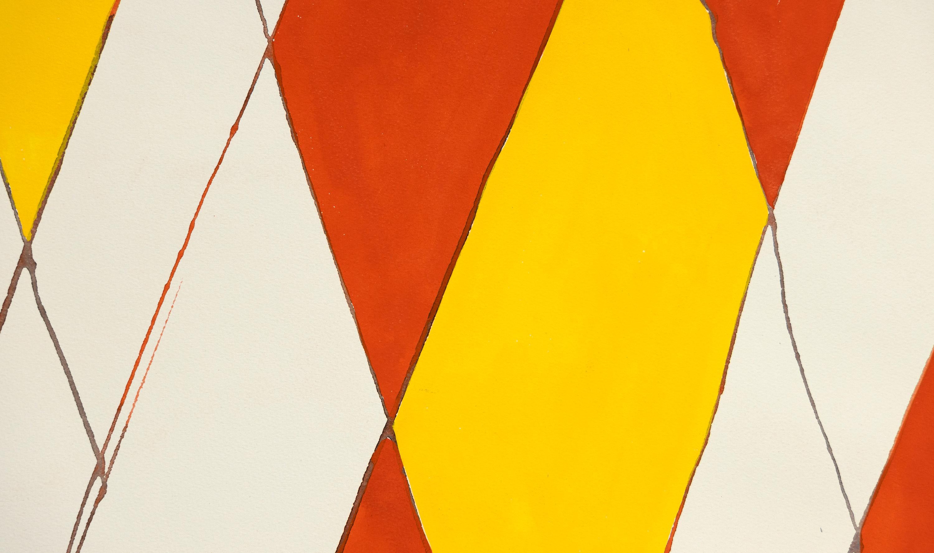 Wigwam rouge et jaune - Abstract Art by Alexander Calder