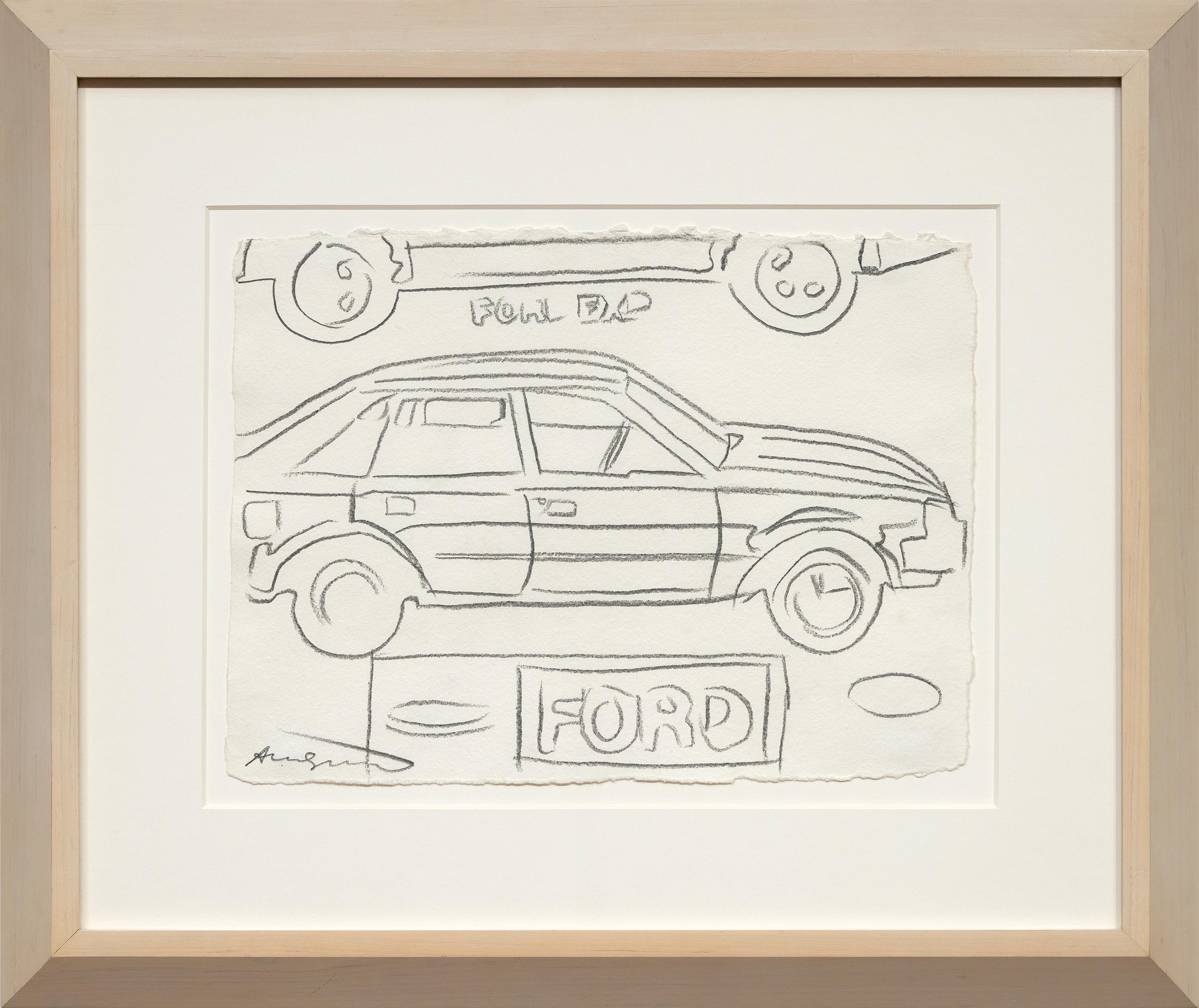 Ford car - Art by Andy Warhol