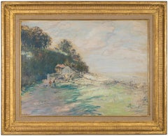 Paesaggio - Pastello impressionista su cartoncino