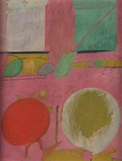 Gouache Abstract Drawings and Watercolours