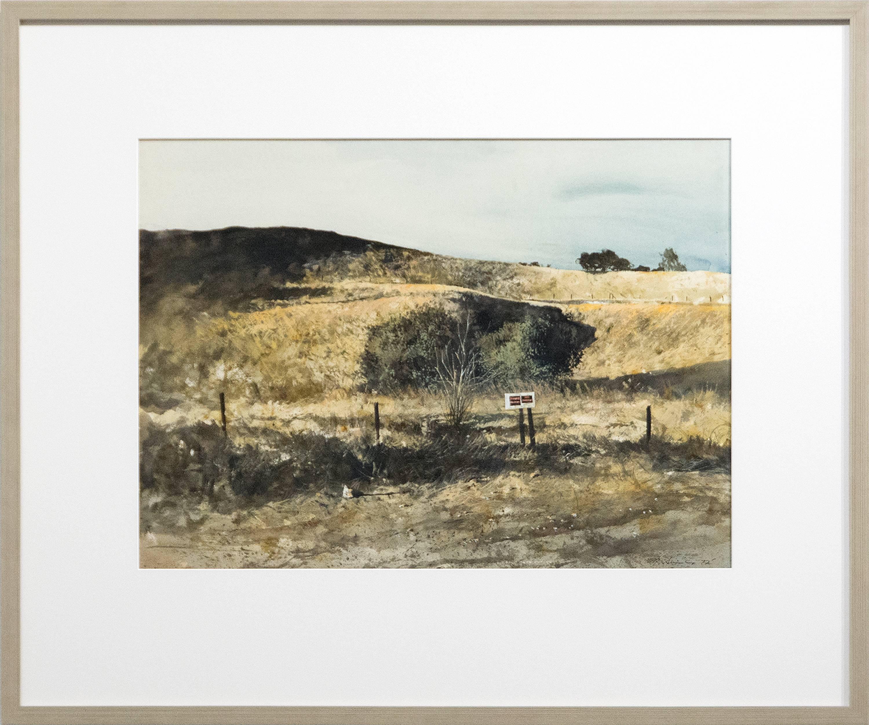 Distant Shade, Knights Ferry, CA - Art by Gregory Sumida