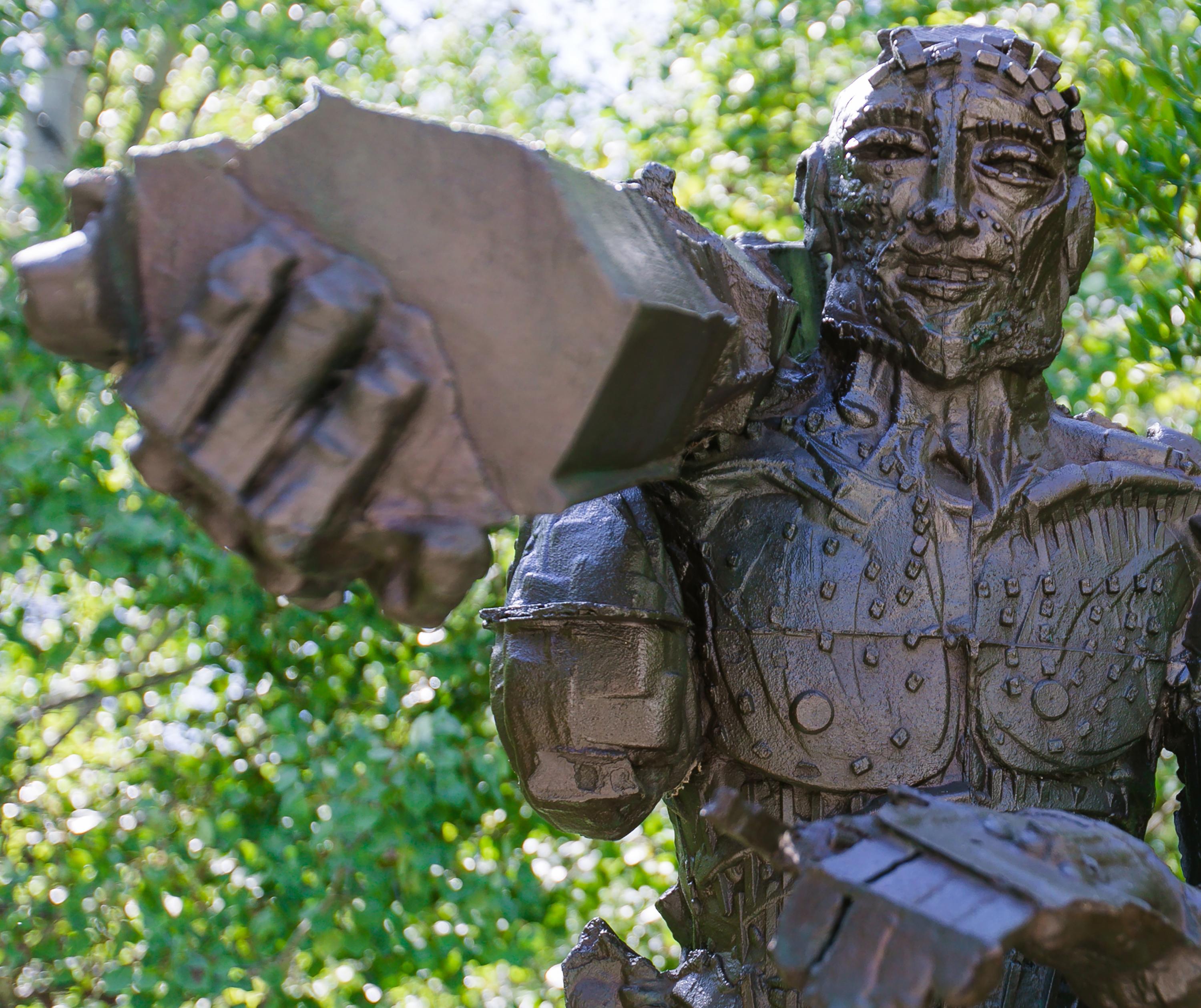 Nation Builder - Contemporary Sculpture by Matthew Monahan