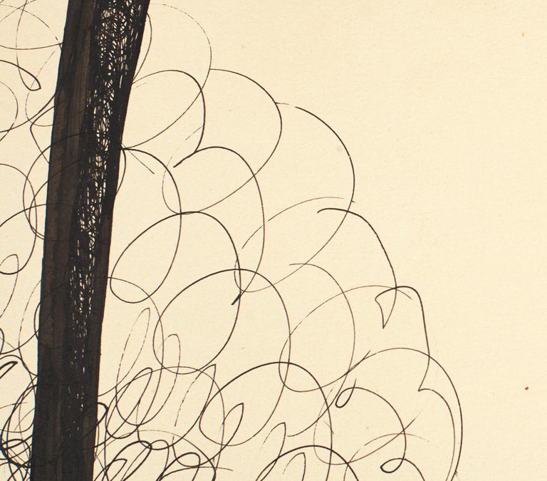 A drawing by Alexander Calder. 