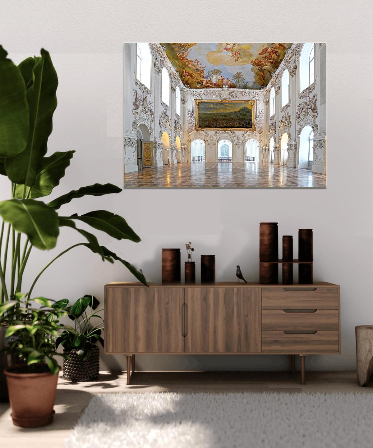 Palace Paradise by Moritz Hormel contemporary photography of a palace interior 1