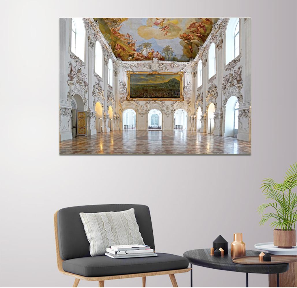 Palace Paradise by Moritz Hormel contemporary photography of a palace interior 3