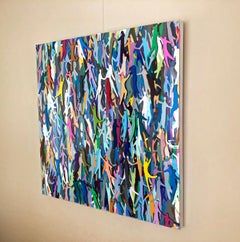 Joy of Life by Silvia Strobos-Buch - Abstract Contemporary painting