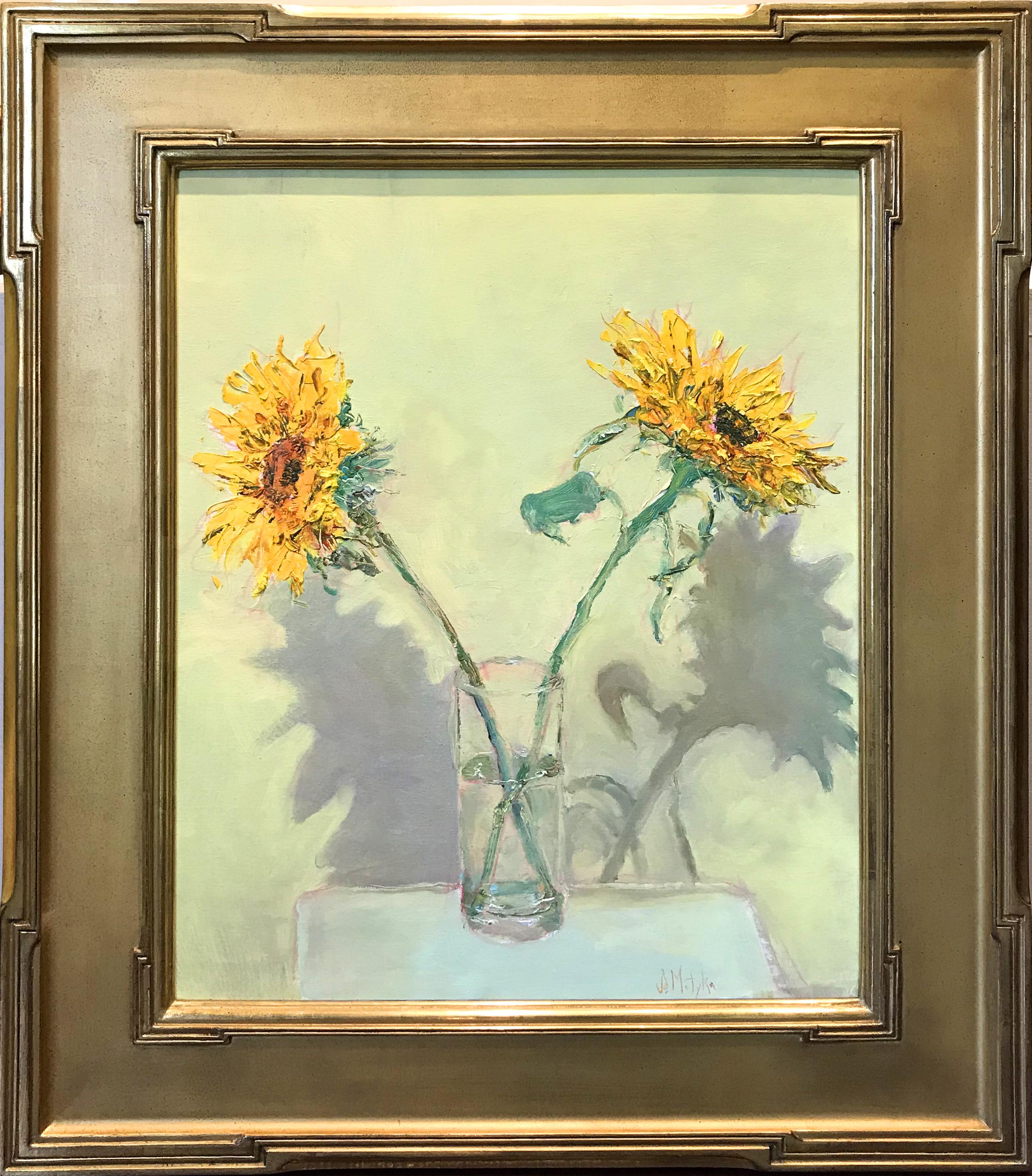Stephen Motyka Still-Life Painting - Sunflowers