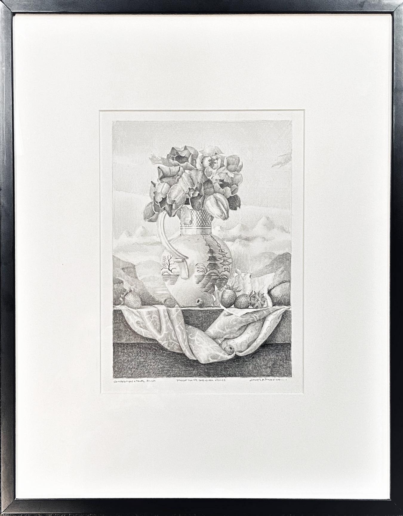 Tonal Study For Parrot Tulips, Saco River Valley